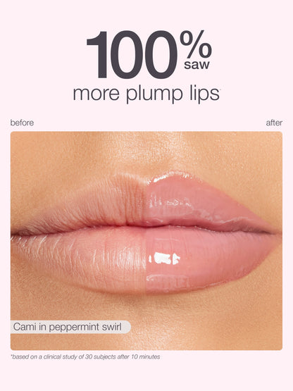 limited-edition peppermint swirl maracuja juicy lip plump