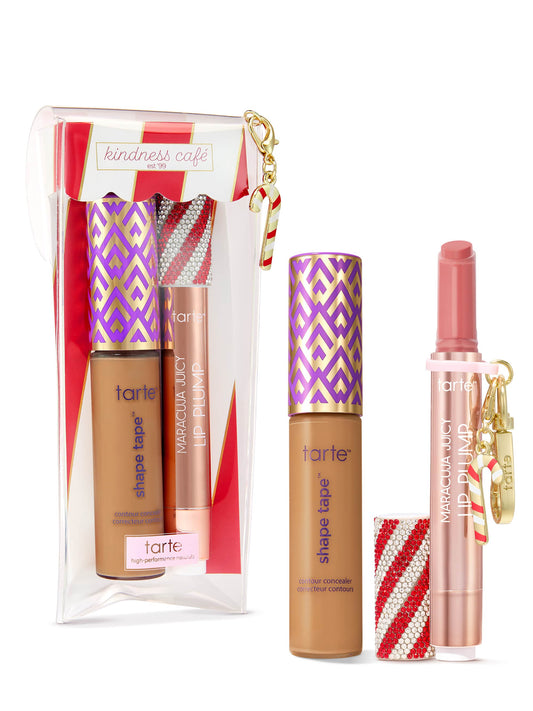 award winners best-sellers set & lip loop - shape tape™ concealer + free maracuja juicy lip